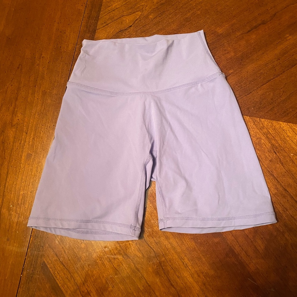 Purple NVGTN Shorts